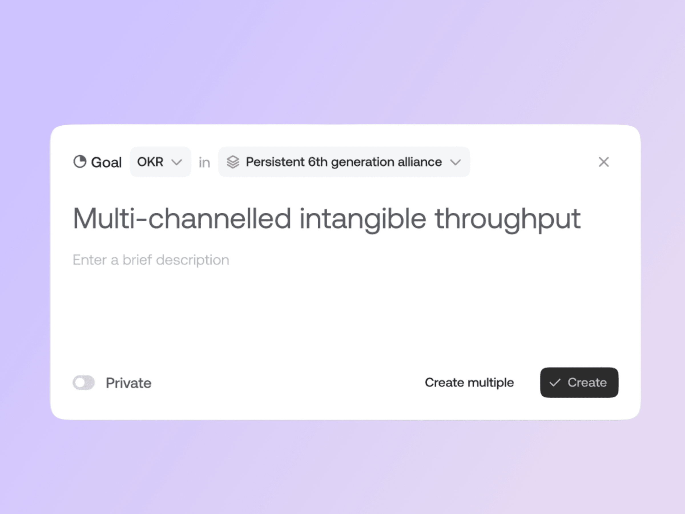 Qatalog Entities Creation